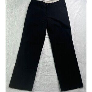 Dockers Men's Pants Size 34x32 Black Straight Fit Chinos Casual